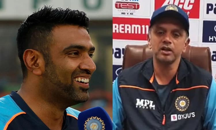 ಆರ್.ಅಶ್ವಿನ್ ಅಪೂರ್ವ, ಅಸಾಧಾರಣ ಸಾಧನೆ: ಕೋಚ್ ದ್ರಾವಿಡ್ ಶ್ಲಾಘನೆ