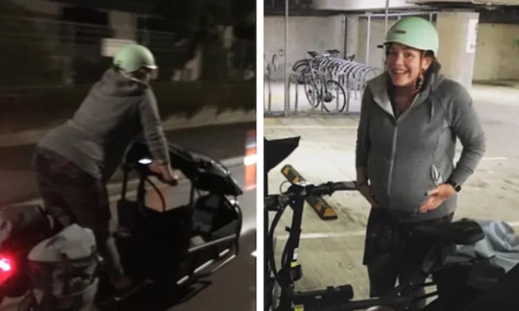 ಹೆರಿಗೆ ನೋವಿನ ನಡುವೆಯೂ ಸೈಕಲ್ ನಲ್ಲೇ ಆಸ್ಪತ್ರೆಗೆ ತೆರಳಿ ಮಗುವಿಗೆ ಜನ್ಮ ನೀಡಿದ ಸಂಸದೆ