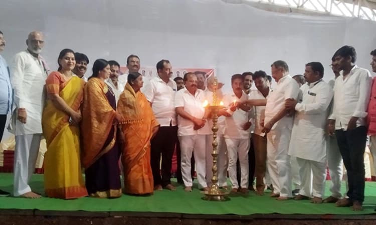 ಬಿ.ಜಿ.ಪಾಟೀಲ ಪರ ಸಂಸದರ ಮತಯಾಚನೆ