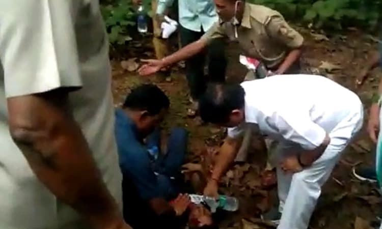 ಅಪಘಾತವಾಗಿ ಬಿದ್ದಿದ್ದ ಯುವಕರಿಗೆ ಉಪಚರಿಸಿ ಮಾನವೀಯತೆ ಮೆರೆದ ಆರಗ ಜ್ಞಾನೇಂದ್ರ