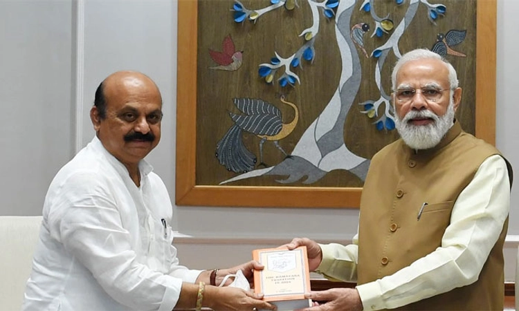 ಬಿಟ್ ಕಾಯಿನ್ ಬಗ್ಗೆ ತಲೆಕೆಡಿಸಿಕೊಳ್ಳಬೇಡಿ ಅಂದರು : ಪಿಎಂ ಭೇಟಿ ಬಳಿಕ ಸಿಎಂ