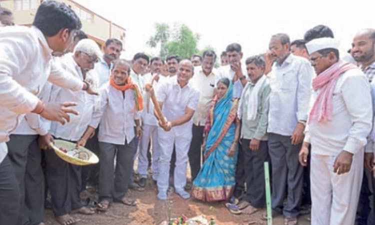 10 ಕೋಟಿ ವೆಚ್ಚದ ಕಾಮಗಾರಿಗೆ ಶಾಸಕ ಸಲಗರ ಚಾಲನೆ