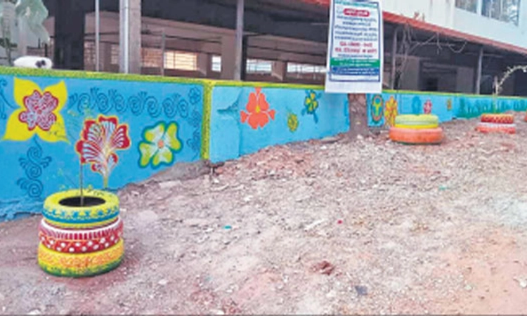 ಪಾಲಿಕೆ: ಬ್ಲ್ಯಾಕ್‌ಸ್ಪಾಟ್‌ ಜಾಗವಿನ್ನು ಮಿನಿ ಗಾರ್ಡನ್‌!