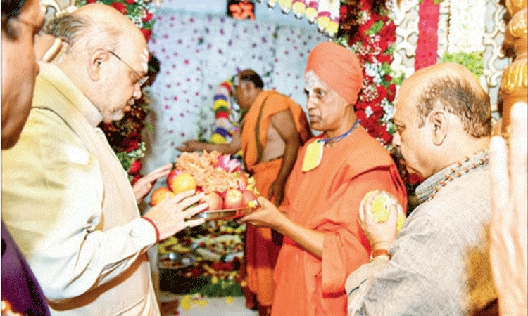 ಸಿದ್ಧಗಂಗಾ ಮಠ ಆದರ್ಶಪ್ರಾಯ: ಅಮಿತ್‌ ಶಾ