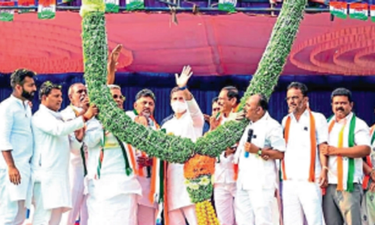 ಸನ್ಮಾನಕ್ಕಷ್ಟೇ ಸೀಮಿತವಾದ ರಾಹುಲ್‌ ಗಾಂಧಿ ಯಾತ್ರೆ