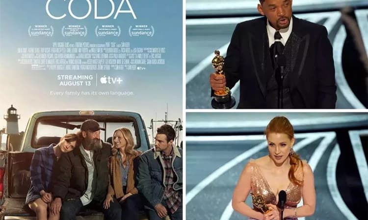 Oscars: ವಿಲ್ ಸ್ಮಿತ್ ಅತ್ಯುತ್ತಮ ನಟ, ಜೆಸ್ಸಿಕಾ ಅತ್ಯುತ್ತಮ ನಟಿ; CODA ಅತ್ಯುತ್ತಮ ಚಿತ್ರ
