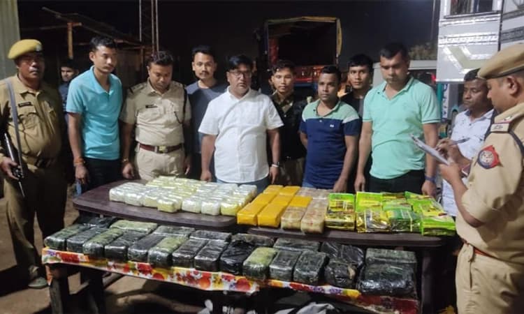 ಅಸ್ಸಾಂನಲ್ಲಿ ಬರೋಬ್ಬರಿ 100 ಕೋಟಿ ರೂ. ಮೌಲ್ಯದ ಡ್ರಗ್ಸ್ ವಶ