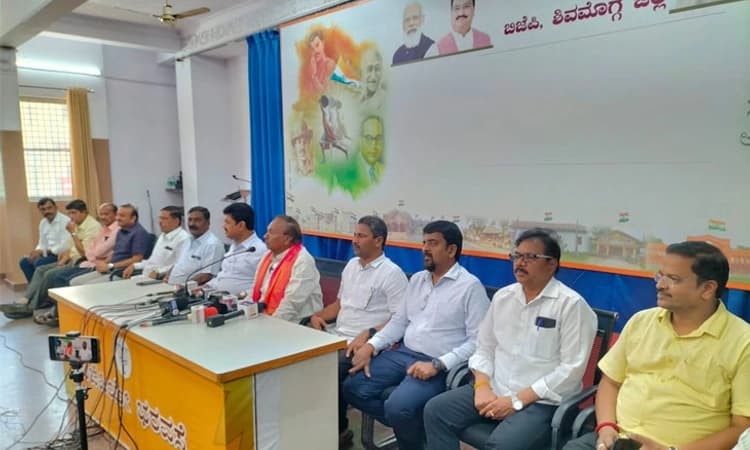 ಆಯನೂರು ಸರಿಯಾದ ಕ್ರಮದಲ್ಲಿ ಅಭಿಪ್ರಾಯ ವ್ಯಕ್ತಪಡಿಸಲಿ: ಬಿಜೆಪಿ ಜಿಲ್ಲಾಧ್ಯಕ್ಷ ಮೇಘರಾಜ್