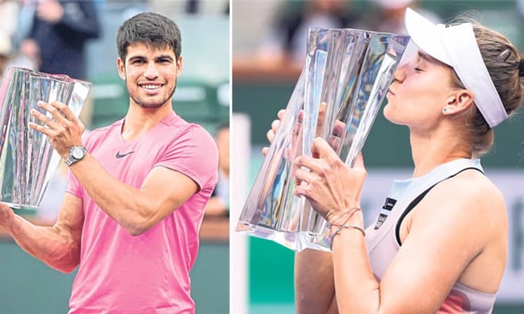 ಇಂಡಿಯನ್‌ ವೆಲ್ಸ್‌ ಚಾಂಪಿಯನ್‌: ಅಲ್ಕರಾಜ್‌ ನಂ.1 ಸ್ಥಾನಕ್ಕೆ ಲಗ್ಗೆ