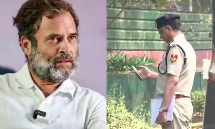 ನೋಟಿಸ್ ಬಳಿಕ ಇದೀಗ ರಾಹುಲ್ ಗಾಂಧಿ ನಿವಾಸಕ್ಕೆ ಪೊಲೀಸರ ಲಗ್ಗೆ