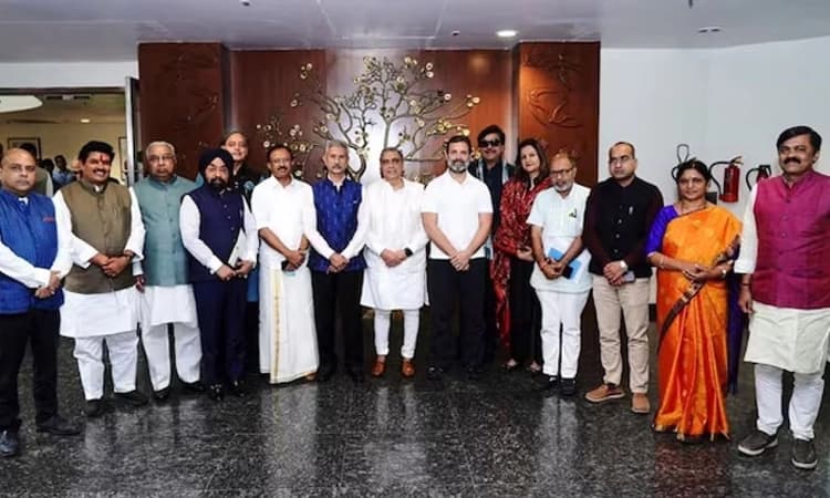 ಲಂಡನ್ ಹೇಳಿಕೆ ವಿವಾದ: ಜಿ-20 ಸಮಾಲೋಚನಾ ಸಭೆಯಲ್ಲಿ ಸ್ಪಷ್ಟನೆ ನೀಡಿದ ರಾಹುಲ್