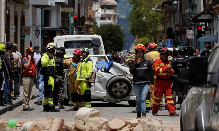 ಪ್ರಬಲ ಭೂಕಂಪ: ಕನಿಷ್ಠ 13 ಮಂದಿ ಮೃತ್ಯು; ಹತ್ತಾರು ಕಟ್ಟಡಗಳಿಗೆ ಹಾನಿ