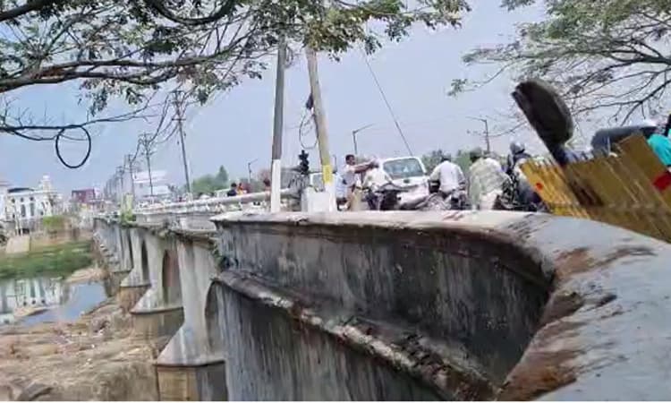 ತುಂಗಾ ನದಿಗೆ ಹಾರಿ ಆತ್ಮಹತ್ಯೆಗೆ ಯತ್ನಿಸಿದ ಜೋಡಿ; ರಕ್ಷಣೆ ಮಾಡಿದ ಸಂಚಾರ ಪೊಲೀಸರು,ಸ್ಥಳೀಯರು