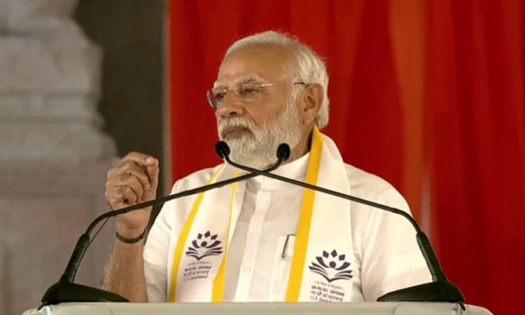 ಶಿಲಾನ್ಯಾಸ ಮಾಡಿದ್ದನ್ನು ನಾವೇ ಉದ್ಘಾಟಿಸುವುದು ಸಂಕಲ್ಪ : ಪ್ರಧಾನಿ ಮೋದಿ