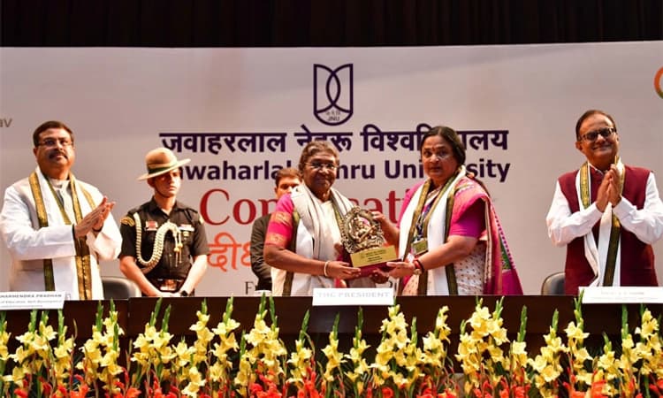 ಜೆಎನ್ ಯು ಭಾರತದ ಸಾಂಸ್ಕೃತಿಕ ಏಕತೆಯ ಜೀವಂತ ಪ್ರತಿಬಿಂಬ: ರಾಷ್ಟ್ರಪತಿ ಮುರ್ಮು