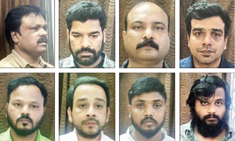 ರೈಸ್‌ ಪುಲ್ಲಿಂಗ್‌ ಯಂತ್ರ ನೆಪದಲ್ಲಿ ವಂಚನೆ: 8 ಮಂದಿ ಬಂಧನ