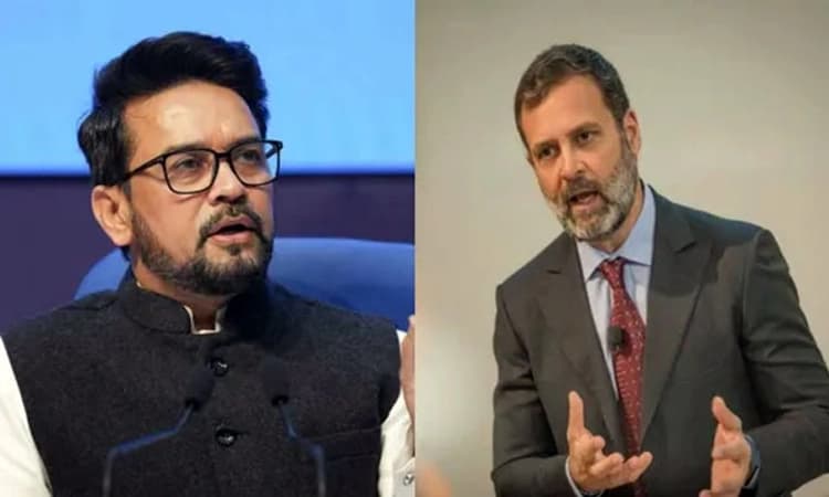 ಭಾರತಕ್ಕೆ ದ್ರೋಹ ಬಗೆಯಬೇಡಿ; ರಾಹುಲ್ ವಿರುದ್ಧ ಅನುರಾಗ್ ಠಾಕೂರ್ ವಾಗ್ದಾಳಿ