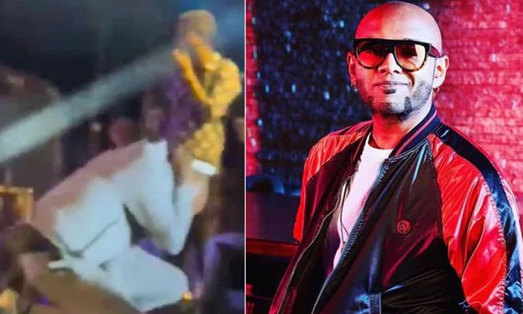 ಕಾರ್ಯಕ್ರಮದಲ್ಲಿ ಹಾಡುವಾಗ ಬಾಲಿವುಡ್‌ ನ ಖ್ಯಾತ ಗಾಯಕನ ತಲೆಗೆ ಬಡಿದ ಡ್ರೋಣ್:‌ ವಿಡಿಯೋ ವೈರಲ್