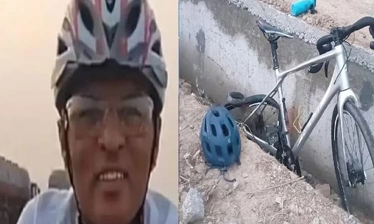 ಸೈಕಲ್‌ನಲ್ಲಿ ಹೋಗುತ್ತಿದ್ದ ವೇಳೆ ಅಪರಿಚಿತ ವಾಹನ ಢಿಕ್ಕಿ ಉನ್ನತ ಪೊಲೀಸ್‌ ಅಧಿಕಾರಿ ಮೃತ್ಯು