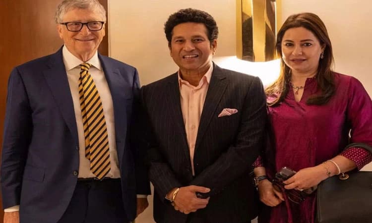 ಬಿಲ್‌ಗೇಟ್ಸ್‌ – ಸಚಿನ್‌ ಭೇಟಿ : ಮಹತ್ವದ ವಿಷಯಗಳ ಬಗ್ಗೆ ಚರ್ಚೆ