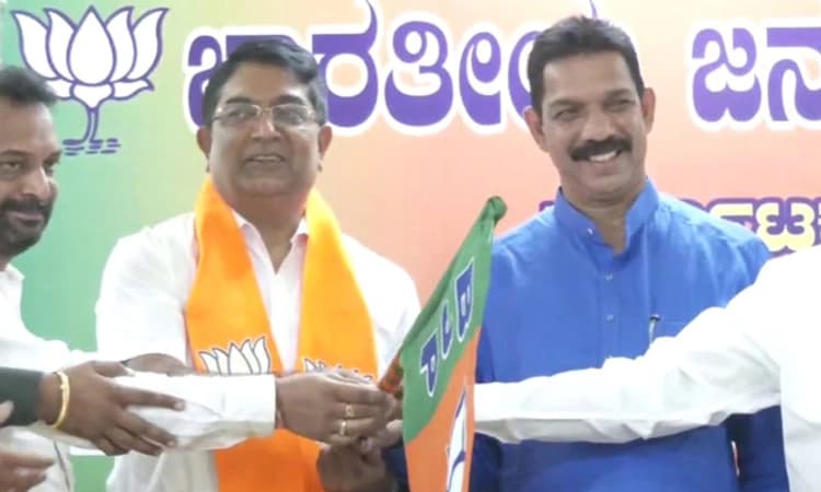 ನಳಿನ್ ಕಟೀಲ್ ಸಮ್ಮುಖದಲ್ಲಿ ಕಮಲ ಪಾಳಯ ಸೇರಿದ ಭಾಸ್ಕರ್ ರಾವ್