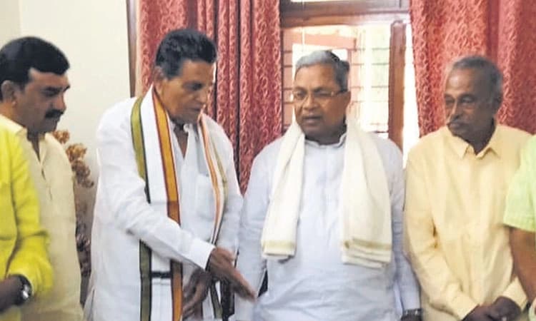 ನರಸಿಂಹಸ್ವಾಮಿ ಕಾಂಗ್ರೆಸ್‌ ಸೇರ್ಪಡೆ ಖಚಿತ  