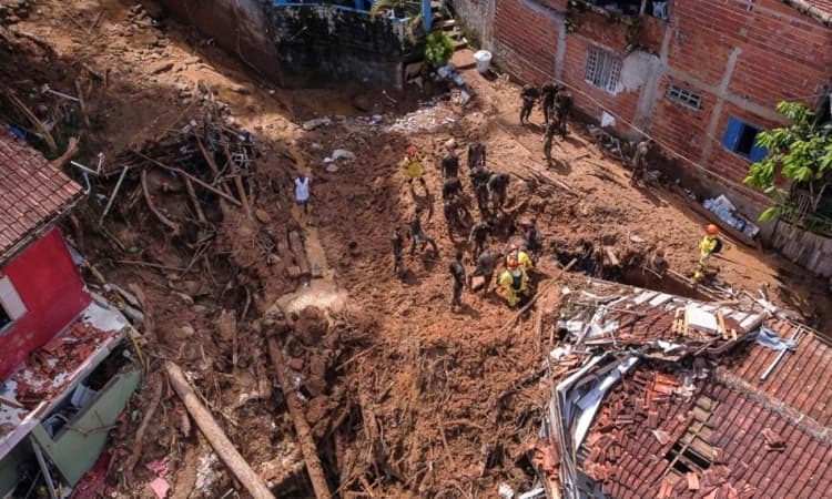 ಬ್ರೆಜಿಲ್ ಭೂಕುಸಿತ: ಮೃತರ ಸಂಖ್ಯೆ 65ಕ್ಕೆ ಏರಿಕೆ, ಮುಂದುವರಿದ ರಕ್ಷಣಾ ಕಾರ್ಯಾಚರಣೆ