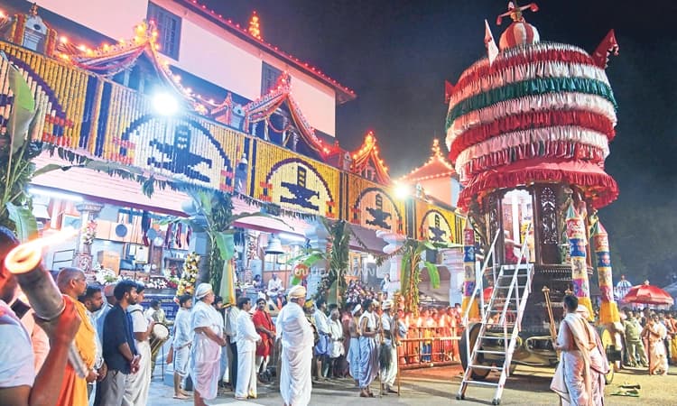 ಧರ್ಮಸ್ಥಳ: ಶಿವರಾತ್ರಿ ರಥೋತ್ಸವ