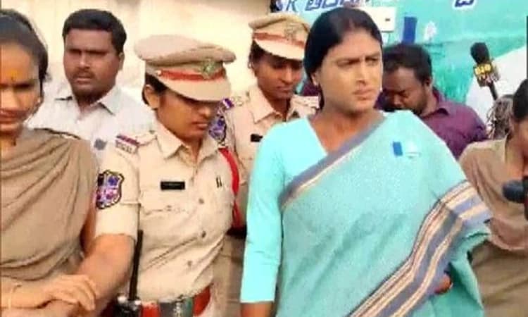 ಬಿಆರ್‌ಎಸ್ ಶಾಸಕರ ವಿರುದ್ಧ ಹೇಳಿಕೆ; ವೈಎಸ್ ಶರ್ಮಿಳಾ ಪೊಲೀಸ್ ವಶಕ್ಕೆ