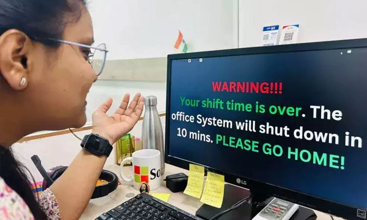 ನಿಮ್ಮ ಕೆಲಸದ ಅವಧಿ ಮುಗಿದಿದೆ, ದಯವಿಟ್ಟು ಮನೆಗೆ ಹೋಗಿ’