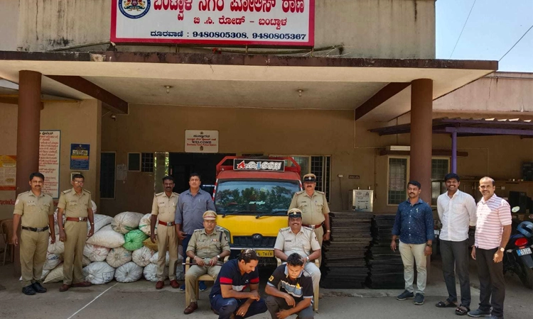ಸೆಂಟ್ರಿಂಗ್‌ ಶೀಟ್‌-ಅಡಿಕೆ ಕಳವು ಪ್ರಕರಣ; ಸೊತ್ತುಗಳು ಸಹಿತ ಇಬ್ಬರ ಬಂಧನ