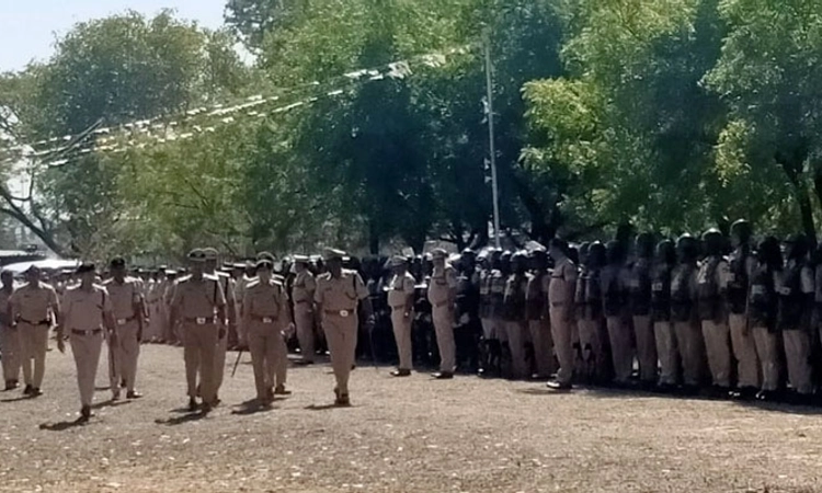 ಆಳಂದ ವಿವಾದಿತ ಶಿವಲಿಂಗ ಪೂಜೆ ಕೋರ್ಟ್ ಅನುಮತಿ; ಎಡಿಜಿಪಿ ನೇತೃತ್ವದಲ್ಲಿ ರೂಟ್ ಮಾರ್ಚ್