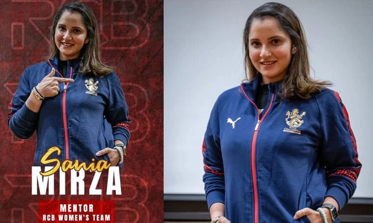 ಆರ್‌ ಸಿಬಿ ಮಹಿಳಾ ತಂಡಕ್ಕೆ ಮೆಂಟರ್‌ ಆದ ಟೆನ್ನಿಸ್ ತಾರೆ ಸಾನಿಯಾ ಮಿರ್ಜಾ
