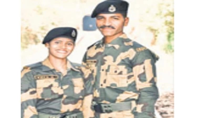 ಸತಿ-ಪತಿಗಳಾದ ಸೈನಿಕರು