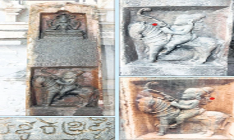 ಹೊಂಬುಜದಲ್ಲಿ ಶಾಸನ ಪತ್ತೆ