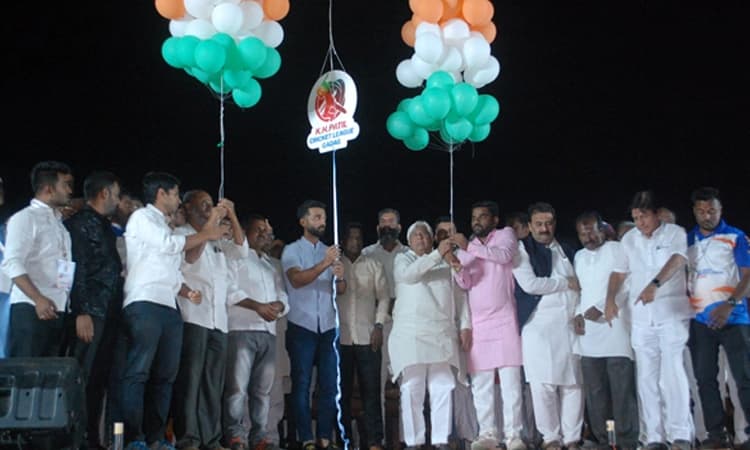 ಕೆ.ಎಚ್.ಪಾಟೀಲ್ ಕ್ರಿಕೆಟ್ ಲೀಗ್‌ ಗೆ ಕ್ರಿಕೆಟ್ ಆಟಗಾರ ಅಜಿಂಕ್ಯಾ ರಹಾನೆ ಚಾಲನೆ