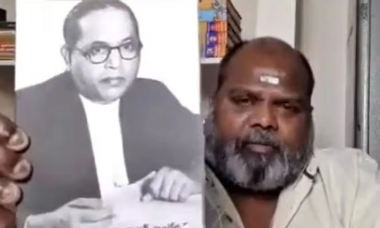 ಅಂಬೇಡ್ಕರ್‌ ಜೀವಂತವಾಗಿ ಇದ್ದಿದ್ದರೆ ಅವರನ್ನು ಕೊಲ್ಲುತ್ತಿದ್ದೆ: ಅವಹೇಳನಕಾರಿ ವಿಡಿಯೋ ವೈರಲ್