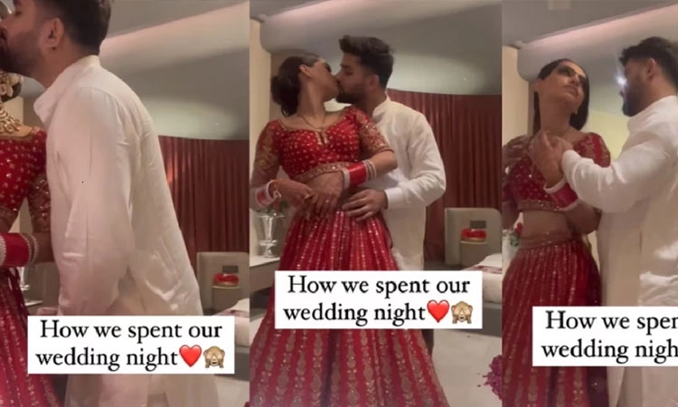 ಮೊದಲ ರಾತ್ರಿಯ ಫೋಟೋ, ವಿಡಿಯೋ ಅಪ್‌ ಲೋಡ್‌ ಮಾಡಿದ ಜೋಡಿಗೆ ನೆಟ್ಟಿಗರ ಶಾಸ್ತಿ