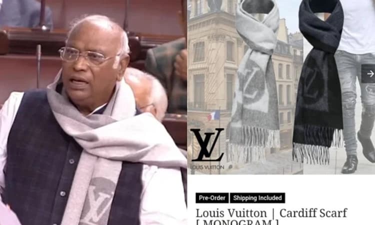 56,332 ರೂ ಬೆಲೆಯ ಶಾಲು ಧರಿಸಿದ ಮಲ್ಲಿಕಾರ್ಜುನ ಖರ್ಗೆ; ಬಿಜೆಪಿ ಟೀಕೆ