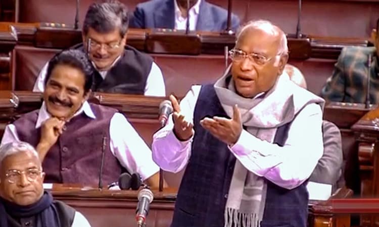 ಸಂಸತ್​ನಲ್ಲಿ ಅದಾನಿ ವಿಚಾರ ಸದ್ದು, ಮೋದಿ ವಿರುದ್ಧ ಖರ್ಗೆ ಗುಡುಗು