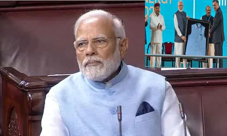 ಸ್ಪೆಷಲ್‌ ಜಾಕೆಟ್‌ ಧರಿಸಿ ಲೋಕಸಭೆಯಲ್ಲಿ ಕಾಣಿಸಿಕೊಂಡ ಪ್ರಧಾನಿ ಮೋದಿ