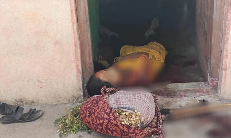 ಕೊಡಲಿಯಿಂದ ಕೊಚ್ಚಿ ಪತಿಯಿಂದಲೇ ಪತ್ನಿಯ ಬರ್ಬರ ಹತ್ಯೆ