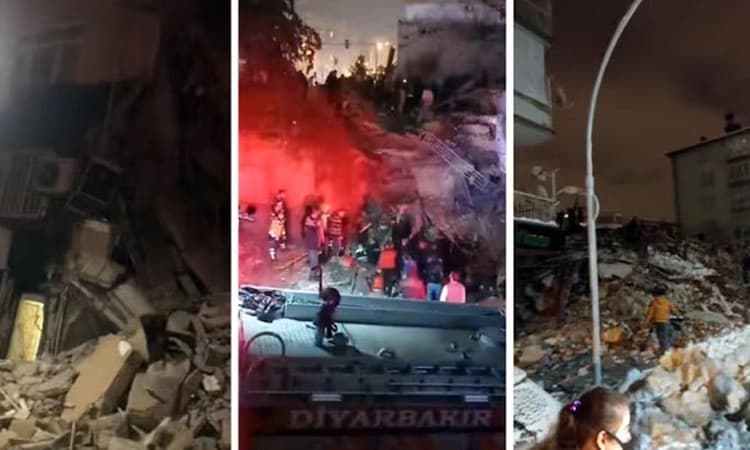 ಟರ್ಕಿಯಲ್ಲಿ 7.8 ತೀವ್ರತೆಯ ಪ್ರಬಲ ಭೂಕಂಪ: 100 ಕ್ಕೂ ಅಧಿಕ ಮಂದಿ ಮೃತ್ಯು