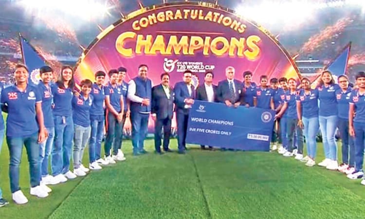 ಅಂಡರ್‌-19 ವಿಶ್ವಕಪ್‌ ವಿಜೇತರಿಗೆ ಸಮ್ಮಾನ