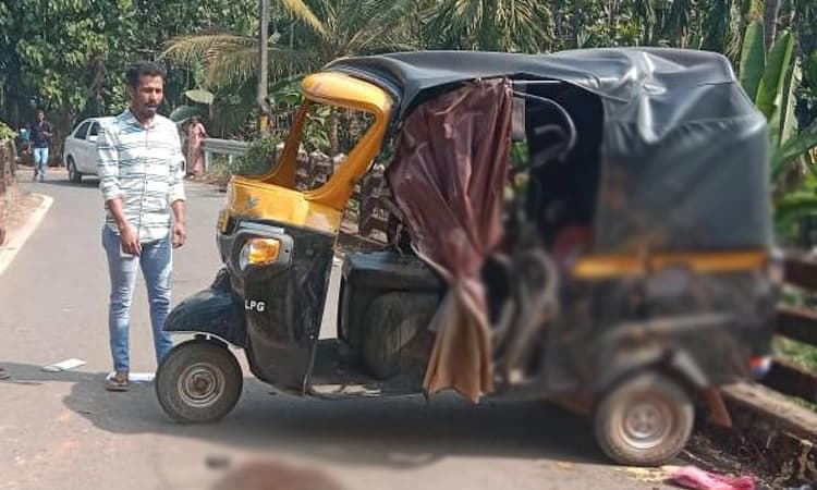 ಮಾಲಾಡಿಯಲ್ಲಿ ಆಟೋ ಸೇತುವೆಗೆ ಢಿಕ್ಕಿ: ಹಸುಗೂಸು ಸಾವು, ಮೂವರಿಗೆ ಗಾಯ