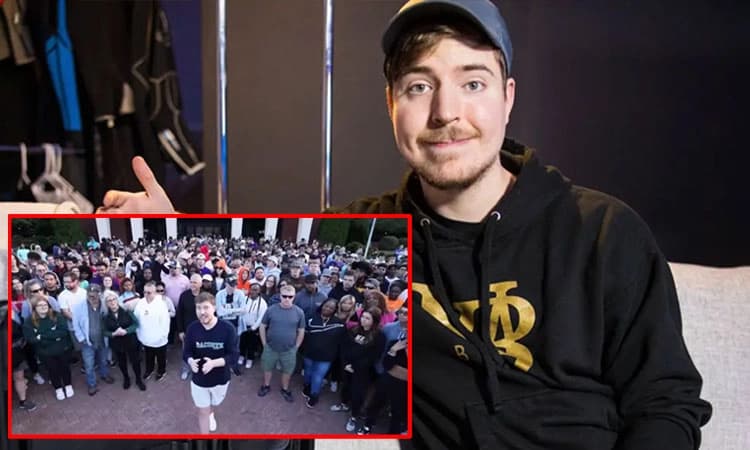 1000 ಮಂದಿಯ ಕಣ್ಣ ದೃಷ್ಟಿ ಬರಲು ಹಣ ಸಹಾಯ ಮಾಡಿದ ಮಿ.ಬೀಸ್ಟ್‌ : ‌ಅಂಧರ ಬಾಳಿಗೆ ಬೆಳಕಾದ ಯೂಟ್ಯೂಬರ್‌   