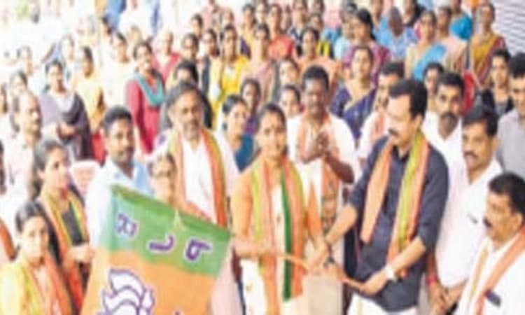 ಜನವಿರೋಧಿ ನೀತಿ; ಬಿಜೆಪಿ ಕಾಸರಗೋಡು ಮಂಡಲ ಪಾದಯಾತ್ರೆ