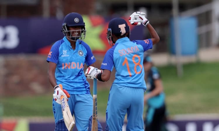 ವನಿತಾ ಅಂಡರ್ 19 ವಿಶ್ವಕಪ್: ಕಿವೀಸ್ ವಿರುದ್ಧ ಗೆದ್ದು ಫೈನಲ್ ಪ್ರವೇಶಿಸಿದ ಟೀಂ ಇಂಡಿಯಾ