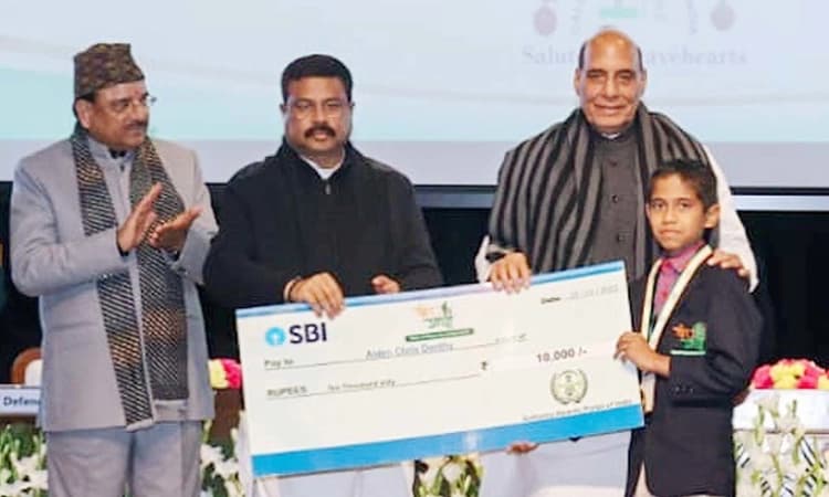 ಶಿರ್ವದ ಬಾಲಪ್ರತಿಭೆಗೆ ದಿಲ್ಲಿಯಲ್ಲಿ ಸಮ್ಮಾನ