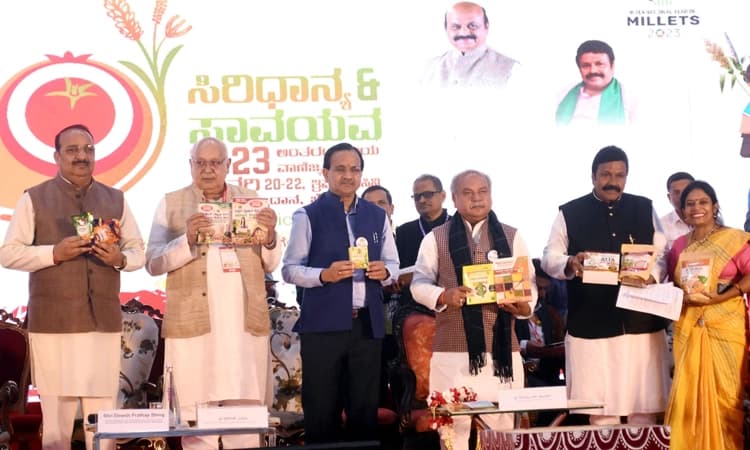 ಅಂ.ರಾ. ಸಿರಿಧಾನ್ಯ ವರ್ಷಕ್ಕೆ ಕರ್ನಾಟಕ ಅತ್ಯುತ್ತಮ ಚಾಲನೆ: ತೋಮರ್‌